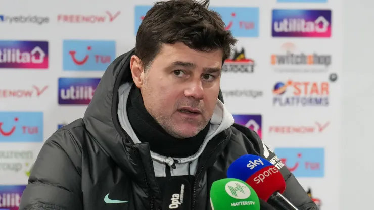 Mauricio Pochettino en conferencia de prensa
