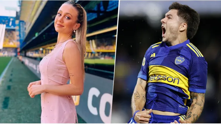 El posteo de Morena Beltrán para Lucas Blondel tras su golazo en Boca