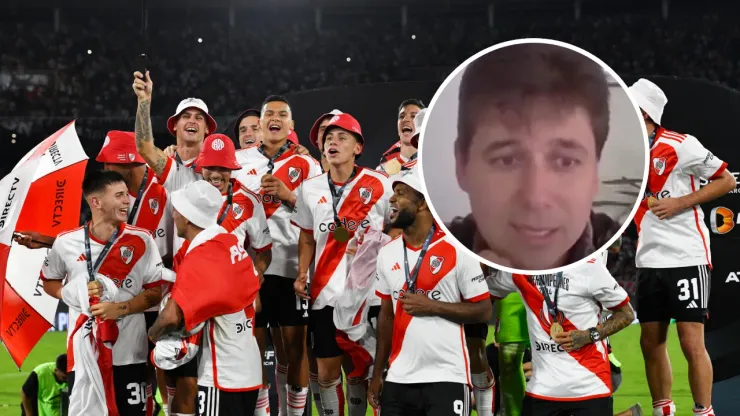 Giorgio Armas habló sobre el título de River.
