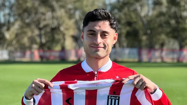 Javier Altamirano, jugador de Estudiantes.
