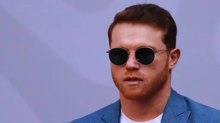 Canelo Álvarez, contra la pelea de Jake Paul vs. Mike Tyson.
