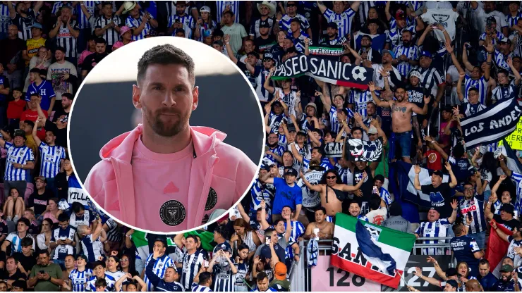 El canto de los mexicanos para Lionel Messi por su ausencia en Monterrey vs. Inter Miami