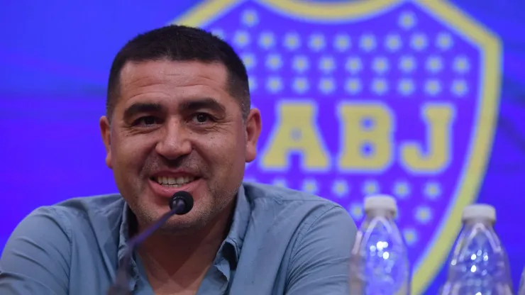 Riquelme y su nuevo cargo en Boca.
