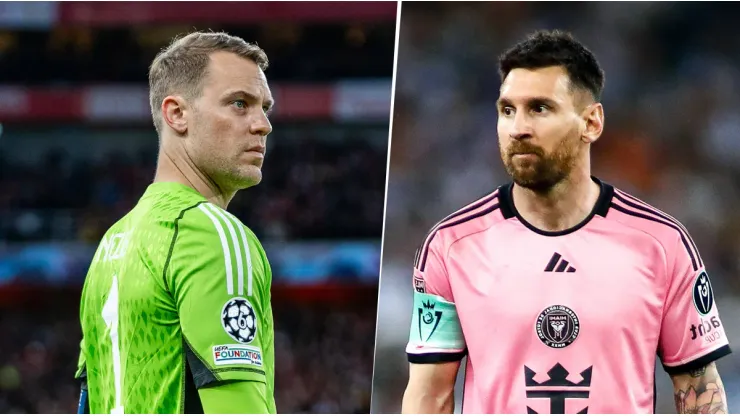 Manuel Neuer, a la altura de Lionel Messi
