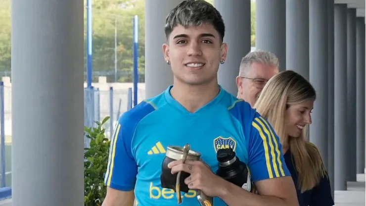 La imagen de Zeballos en Boca Predio.
