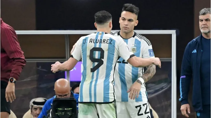 Entre los dos, Lautaro Martínez y Julián Álvarez suman 14 goles en 40 partidos en lo que va del 2024.
