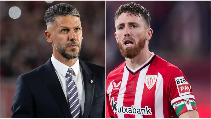 Martín Demichelis e Iker Muniain.
