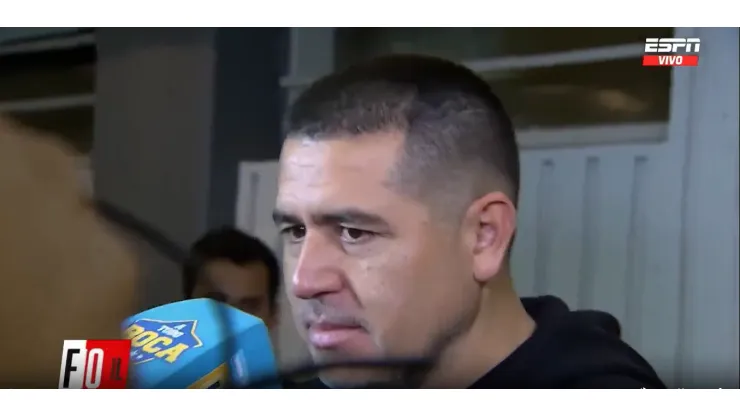 Riquelme habló tras la eliminación de Boca