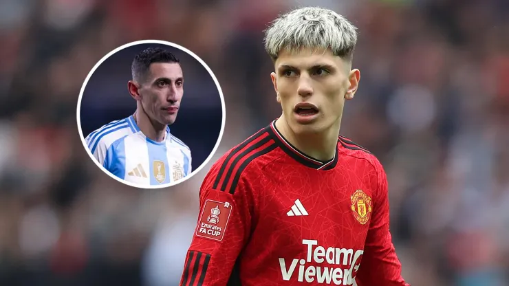 Di María, decepcionado con quien puede llegar a dirigir a Garnacho en el United
