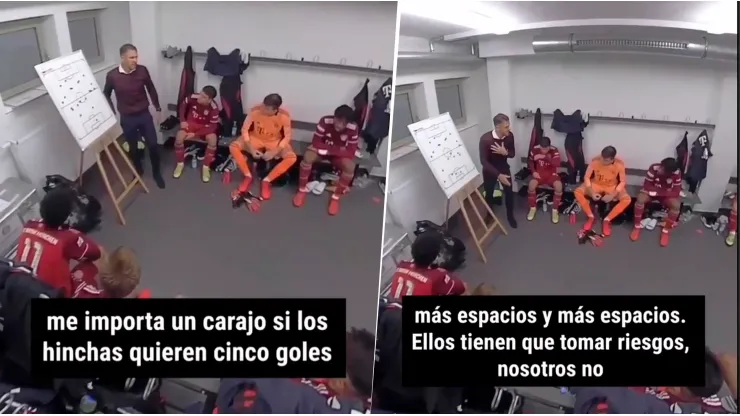 "Quiero ganar solo 1-0": el video viral de Martín Demichelis en Bayern Múnich tras el empate de River vs. Nacional