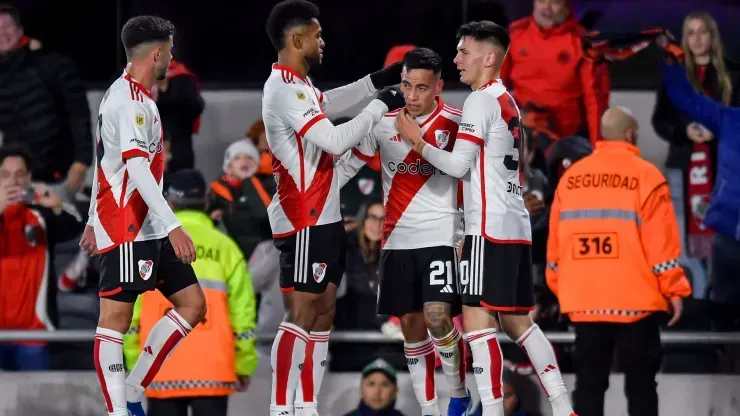 Barco habló de su gesto a los hinchas de River.