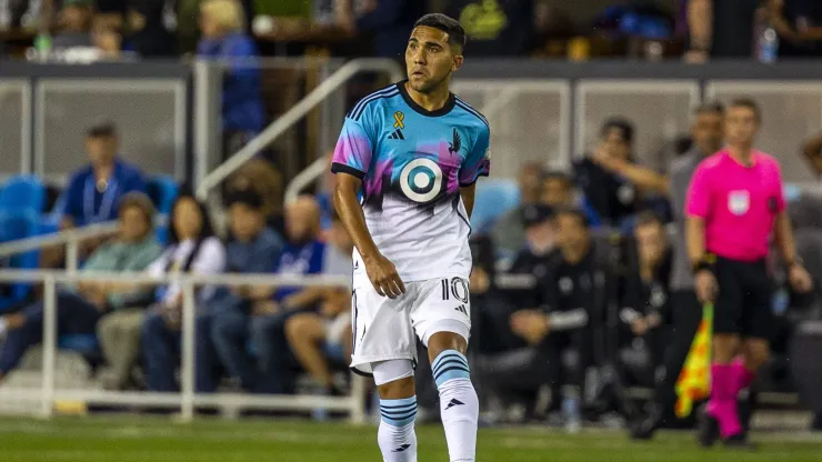 Bebelo Reynoso, el futbolista de Minnesota United.
