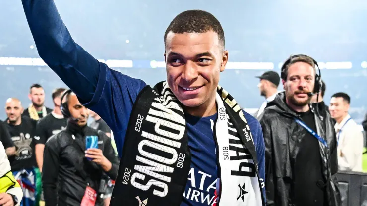 Kylian Mbappé se despidió como campeón en PSG
