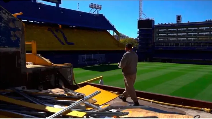 El palco presidencial pasó a ser platea para socios.
