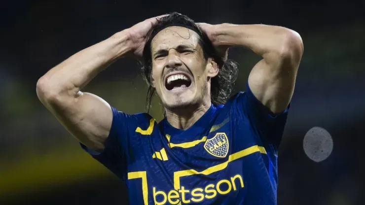 Cavani habló con el Canal de Boca. (Foto: IMAGO/NurPhoto).