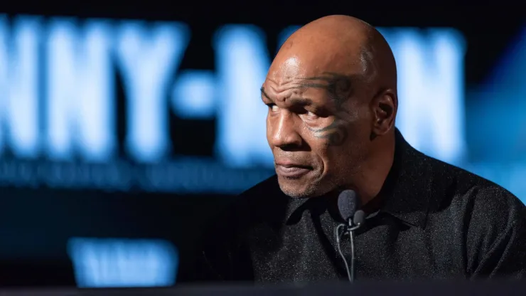 Mike Tyson, de 57 años de edad.
