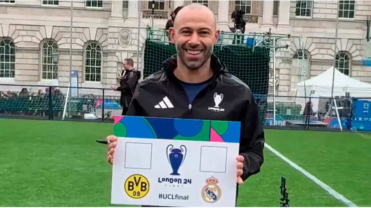 La predicción de Javier Mascherano para la final de la Champions League: ¿Real Madrid o Borussia Dortmund?