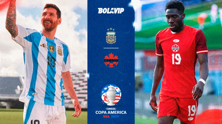 Argentina vs Canada por la Copa América
