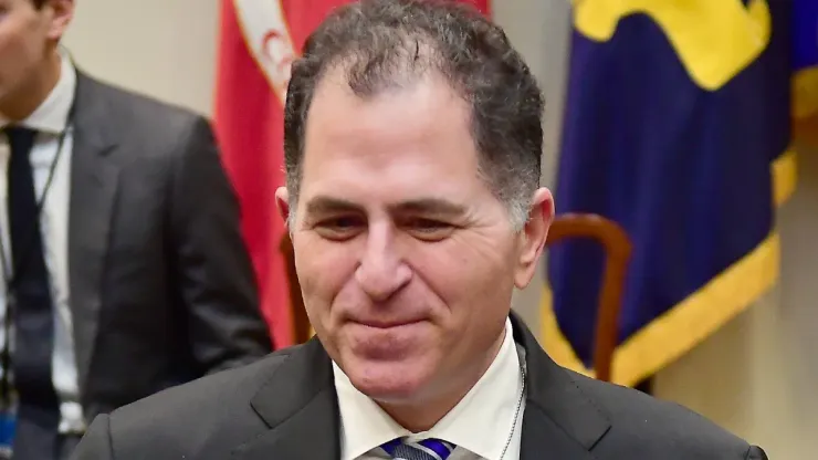 Michael Dell, magnate tecnológico.
