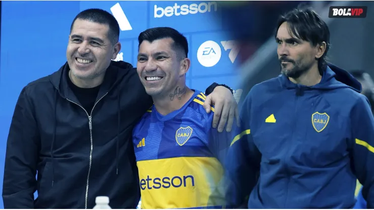 La charla privada que tuvieron Diego Martínez y Juan Román Riquelme por Gary Medel