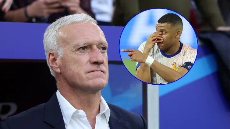 Deschamps, sobre la nariz de Mbappé.
