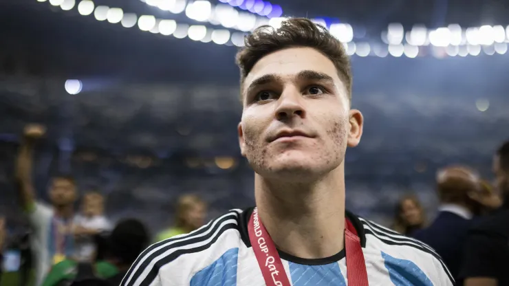 Julián Álvarez recordó la final de Qatar con la Selección Argentina
