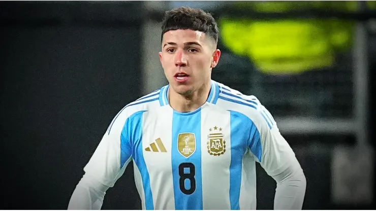 Enzo Fernández, Selección Argentina.
