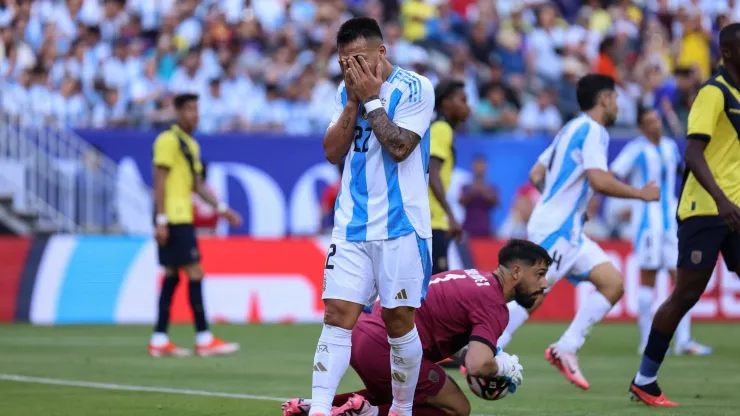 El delantero viene de marcar un doblete en el último amistoso de la Selección Argentina.
