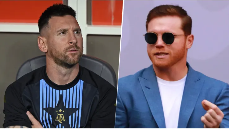 Canelo Álvarez volvió a hablar de Lionel Messi tras haberlo amenazado en el Mundial