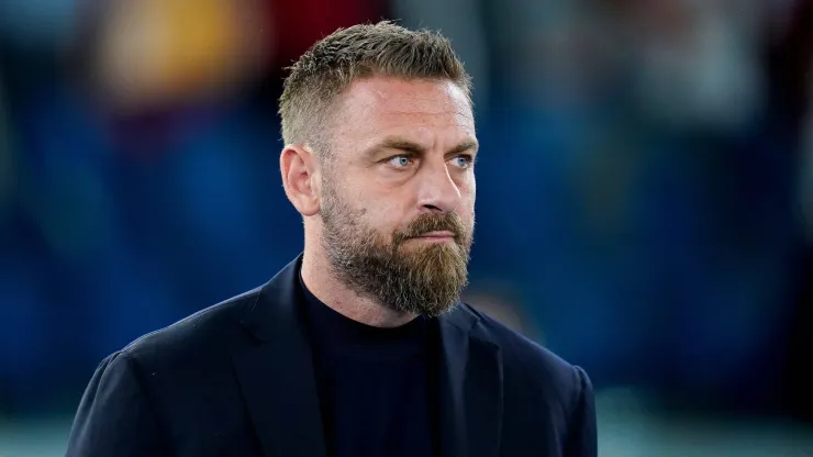 Daniele De Rossi, el entrenador de la Roma.
