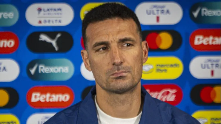 Scaloni, el entrenador de la Selección Argentina.
