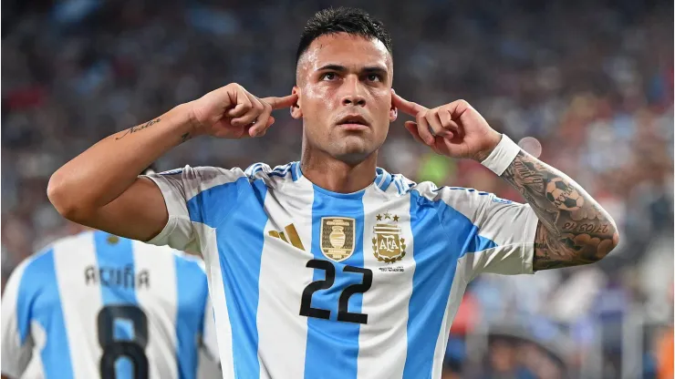 Lautaro Martínez no está entre los titulares ante Canadá.
