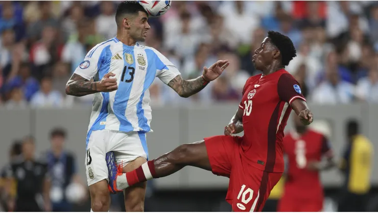 Así reaccionó Tottenham tras ver el planchazo que recibió Cuti Romero en Argentina vs. Canadá