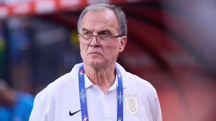 Marcelo Bielsa habló en conferencia de prensa. 
