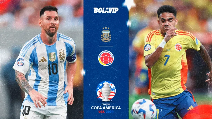 Cuándo juegan Colombia vs Argentina por la Copa América 2024: árbitros, formaciones y donde ver en vivo por tv y streaming