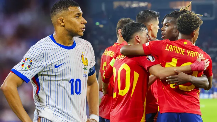 Kylian Mbappé pidió la camiseta de un jugador del Barcelona tras España vs. Francia
