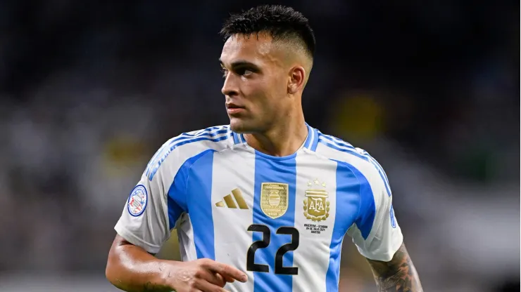 Lautaro Martínez, el goleador de Argentina en la Copa América.
