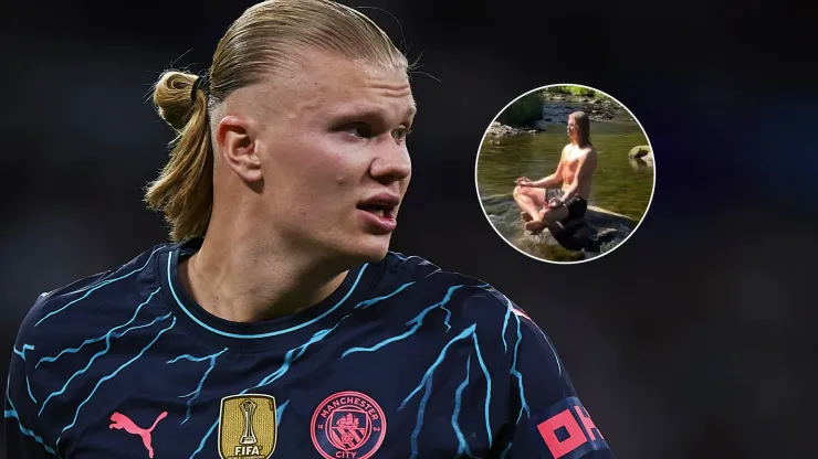 Erling Haaland reveló el duro entrenamiento al que lo sometió su padre
