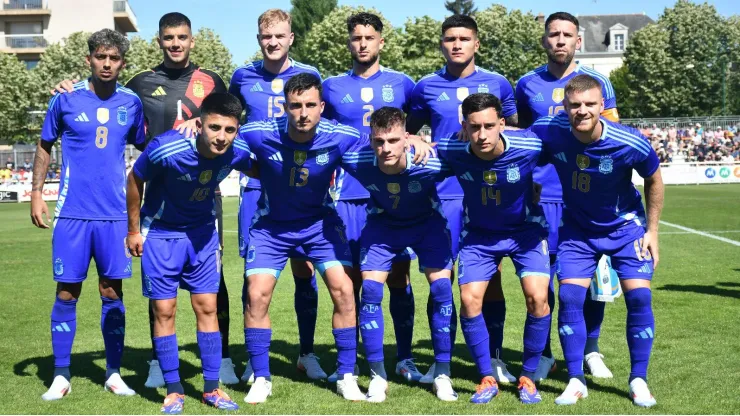 El equipo de Mascherano, listo para buscar la medalla en París.
