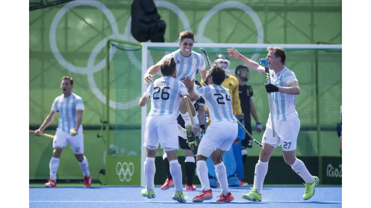 Argentina fue campeón olímpico en hockey masculino en Río 2016 (IMAGO)
