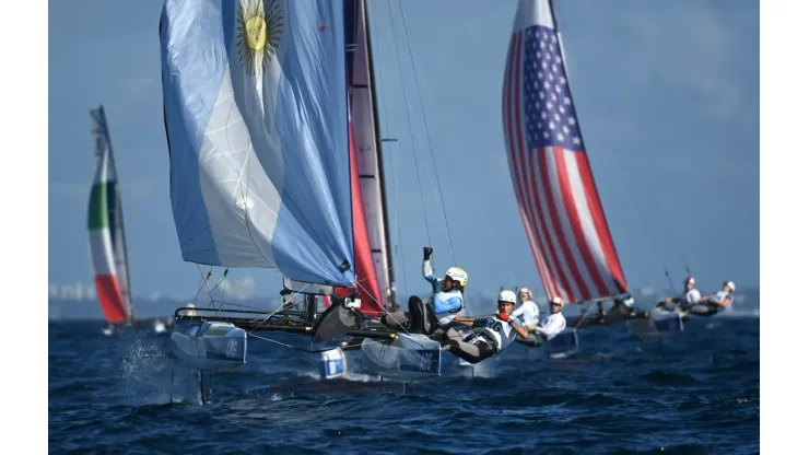 Nacra 17 es una de las modalidades de vela en la que se compite en los Juegos Olímpicos. (Imago)
