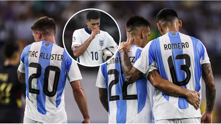 Las cuatro palabras que un jugador de Argentina le dedicó a Inglaterra por perder la final de la Eurocopa