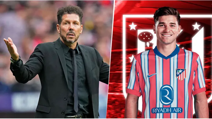 Atlético de Madrid pierde un refuerzo deseado por el Cholo Simeone tras la llegada de Julián Álvarez