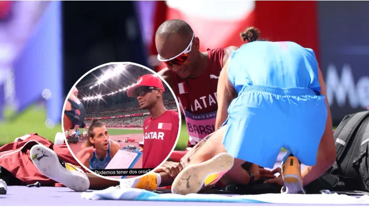 El reencuentro de Barshim y Tamberi, marcado por una lesión.
