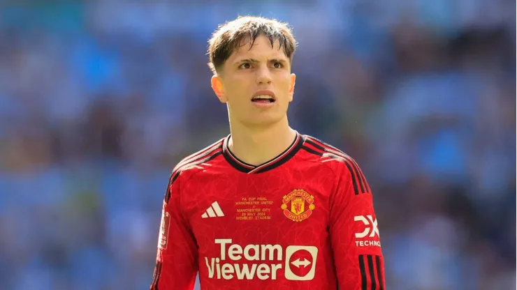 Por qué no juega Alejandro Garnacho en Manchester United vs. Manchester City por la Community Shield 2024