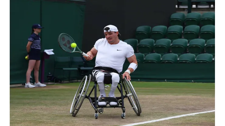 Gustavo Fernández representará a Argentina en tenis sobre silla de ruedas. (Imago)
