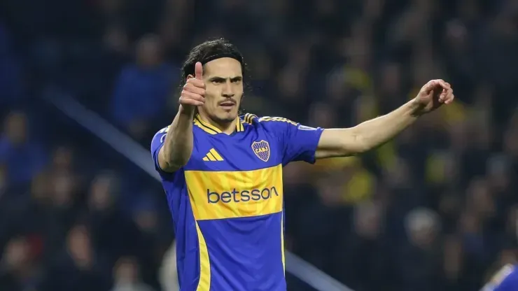 Edinson Cavani habló tras la victoria de Boca.