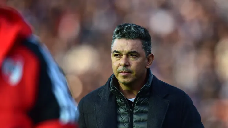 Marcelo Gallardo, el entrenador de River.
