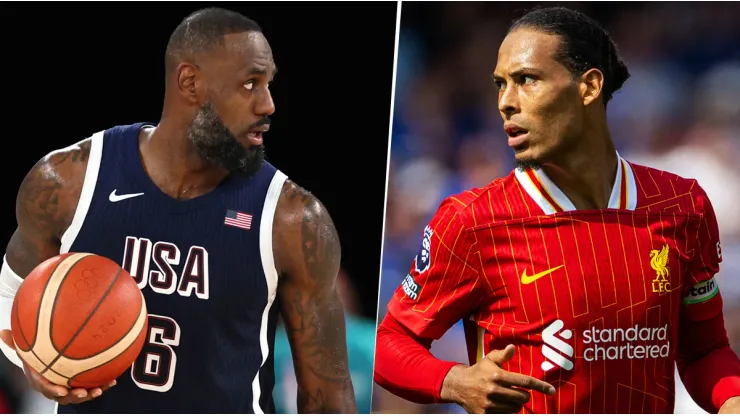 Van Dijk sigue el ejemplo de LeBron James
