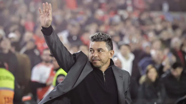 Marcelo Gallardo, entrenador de River.
